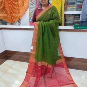 Elegant Maheshwari Silk Saree: A Timeless Classic