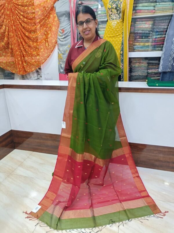 Elegant Maheshwari Silk Saree: A Timeless Classic