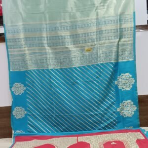 Exquisite Banaras Brocade Lahiria Silk: A Timeless Masterpiece