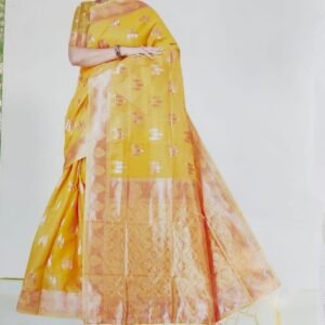 Discover the Elegance of Organza Copper Fabric