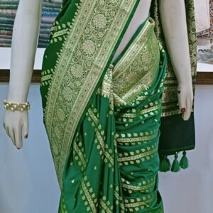 Exquisite Banarasi Silk Saree: A Timeless Fashion Statement