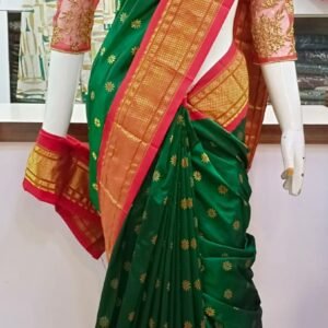 Exquisite Paithani Silk Saree: A Timeless Elegance