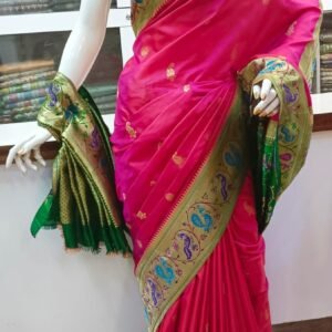Elegant Handloom Silk Saree: A Timeless Classic