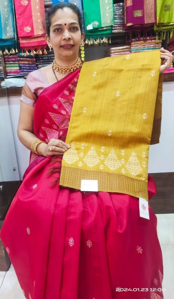 Elegant Tasser Silk Embroidery: A Timeless Classic