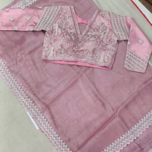 Elegant Silk Saree with Designer Blouse: A Perfect Combination