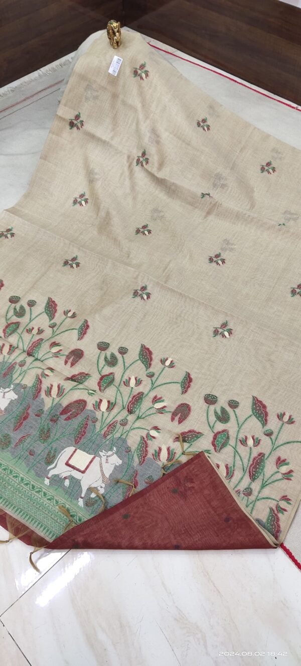 LINEN SAREE