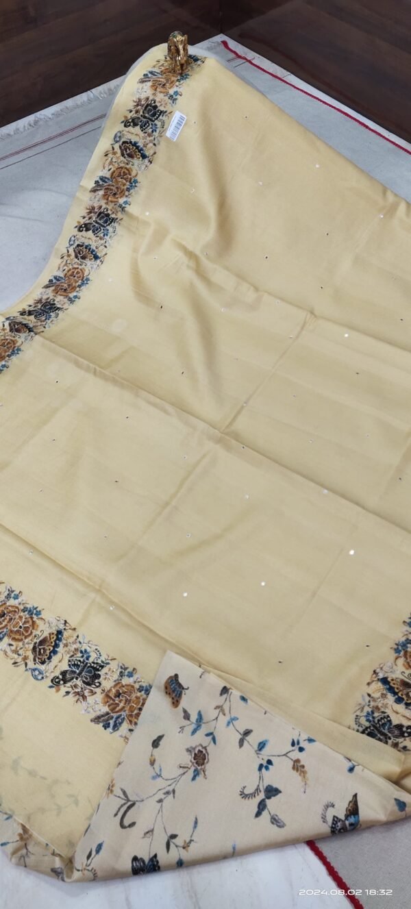 Elegance Redefined: Tasser Silk Katha Work
