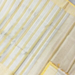 Discover the Elegance of Tissue Silk Saree with Lahiri Print