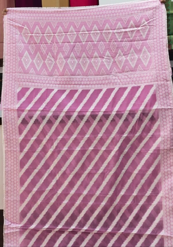Discover the Elegance of Cotton Lakhnavi Sarees